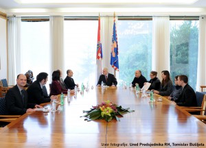 HrOpen, HULK s Predsjednikom RH, prof. dr. Ivom Josipovićem - sastanak