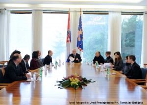 HrOpen, HULK s Predsjednikom RH, prof. dr. Ivom Josipovićem - sastanak 2